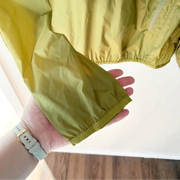 prAna Whistler Anorak Windbreaker Jacket in Sweet Grass Green L NWT - Picture 5 of 10